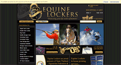 Desktop Screenshot of equinelockers.com