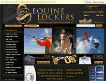 Tablet Screenshot of equinelockers.com